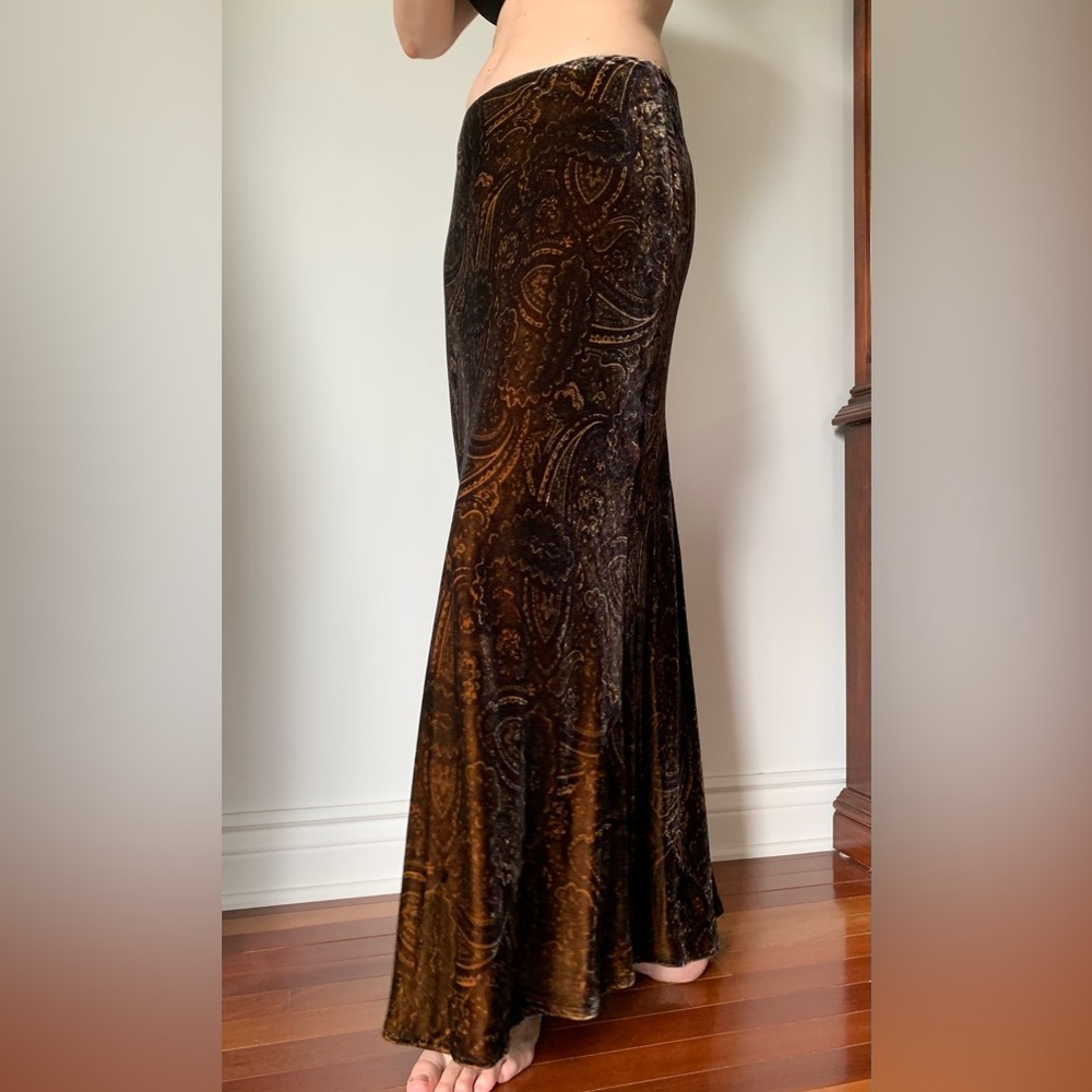 Lauren Ralph Lauren Velvet A-Line skirt, Size 6